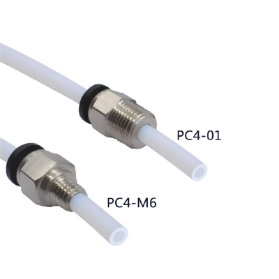 Pneumatic Connector Fitting – PC4-01 / PC4-M6 （4mm PTFE Tube）