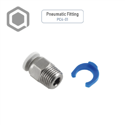 Pneumatic Fitting – PC4-01 Thread