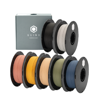 QUINX Matte Pastel PLA+ 3D Printer Filament – 1kg / 1.75mm