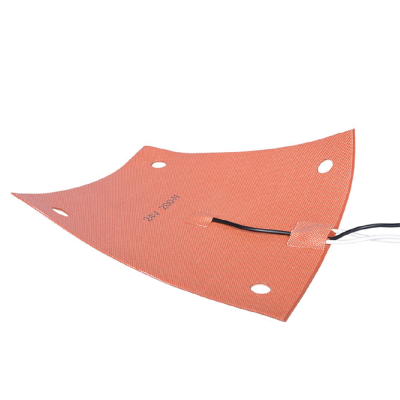 Silicone Heating Pad with Thermistor – 235x235mm / 24V 200W