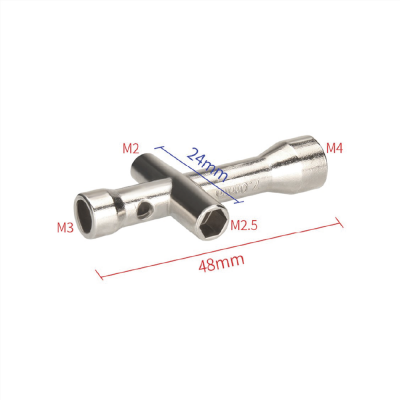 Mini Hex Cross Wrench – M2 M2.5 M3 M4