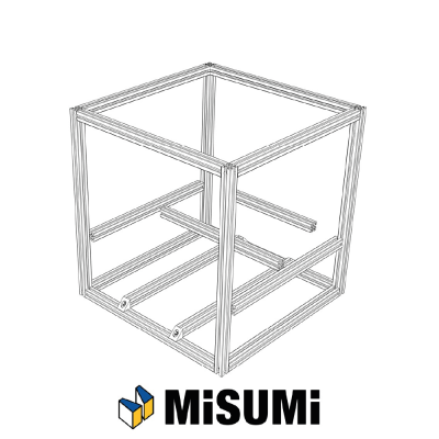 Misumi VORON 2.4 Frame Kit – Drilled Tapped Aluminium Extrusion